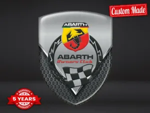 Fiat Abarth Selbstklebeaufkleber Stilvoll Max Modern Langlebig